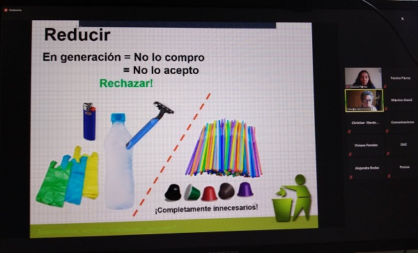 Bienvenida generación 2021: Más de 450 asistentes tuvo la charla dictada por la Unidad de Gestión Ambiental y UACh Sustentable