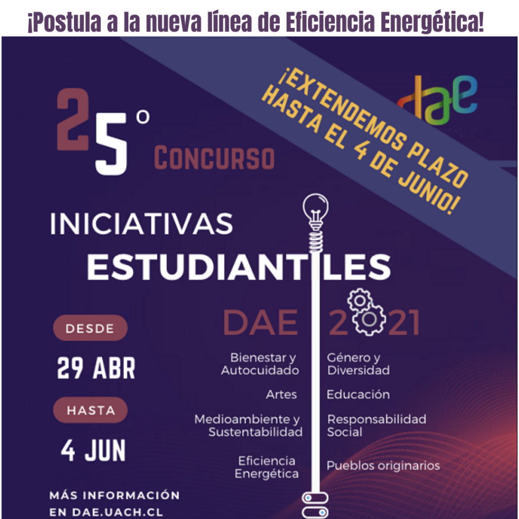 Hasta 4 de junio son las postulaciones al Fondo de Iniciativas Estudiantiles