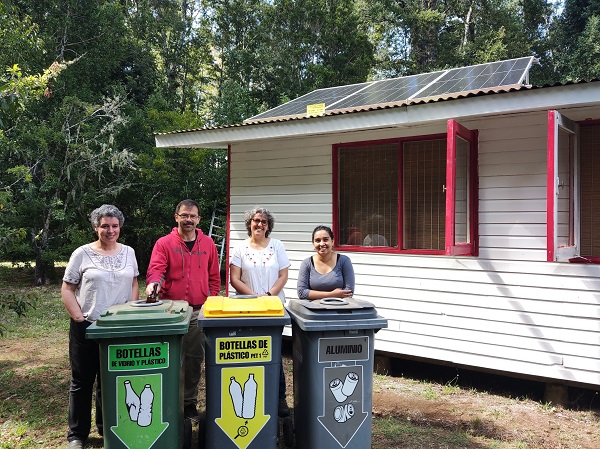 Con punto limpio y paneles solares, Estación Experimental Bosque San Martín avanza hacia la sustentabilidad